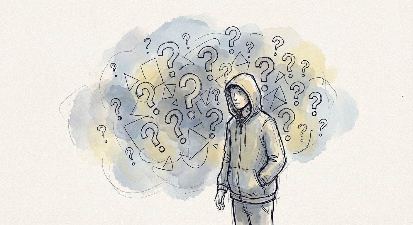 Illustration for The Accident and The Algorithm: How Cage and Eno Weaponized Chance Against Creative Control